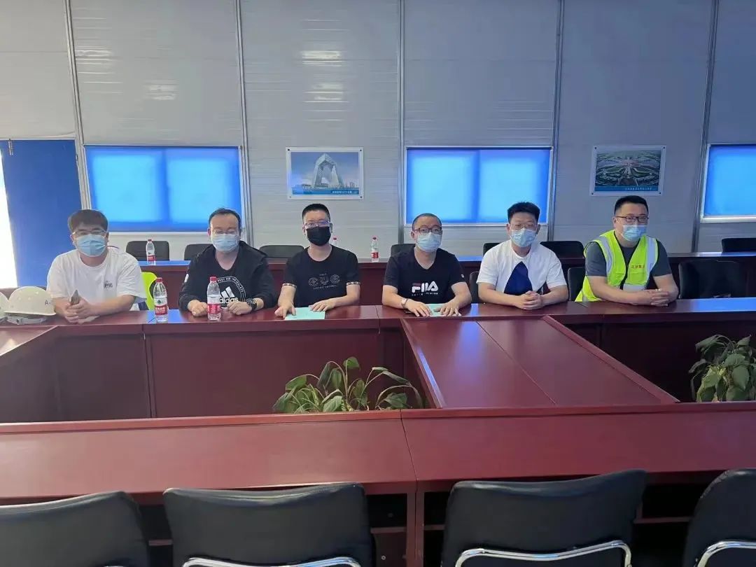 战略合作| 中建一局考察天津南开中学工程！