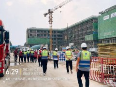 战略合作| 中建八局考察团莅临我司郑州项目实地考察！